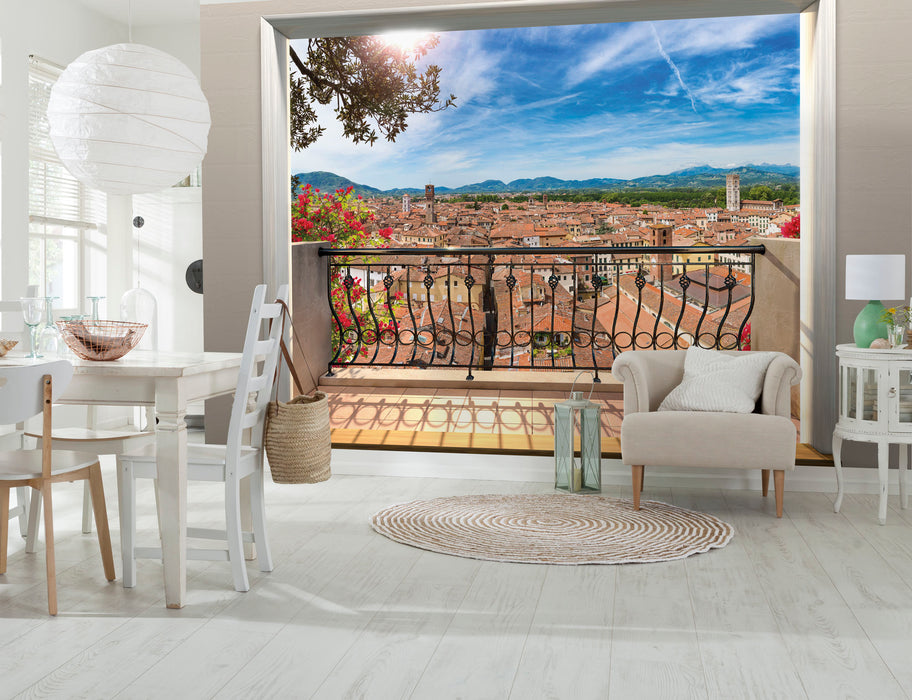 Vlies Fototapete | Balcony | 368 x 248 cm