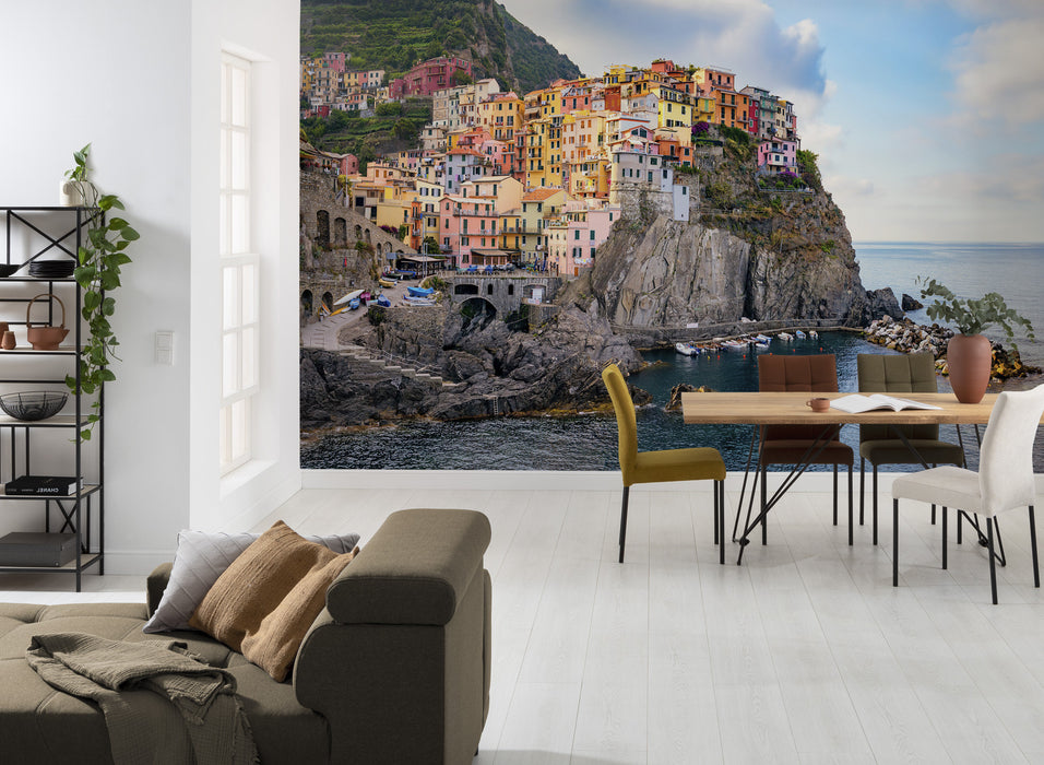 Komar NEU | Vlies Fototapete - Cinque Terre - Größe 368 x 248 cm
