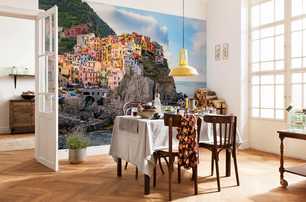 Komar NEU | Vlies Fototapete - Cinque Terre - Größe 368 x 248 cm