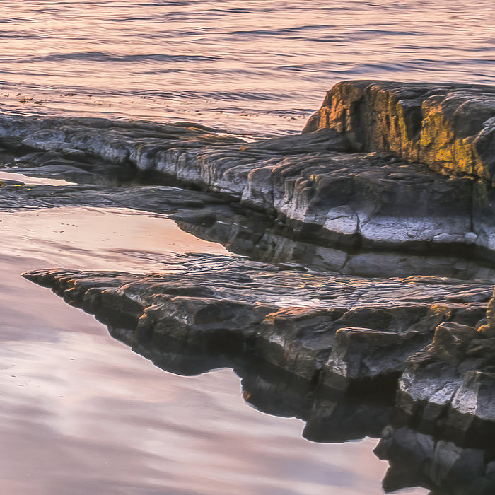 Vlies Fototapete | Spiegelküste | 368 x 248 cm
