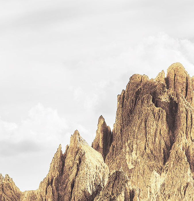 Vlies Fototapete | Peaks Color Panel | Größe 100 x 250 cm