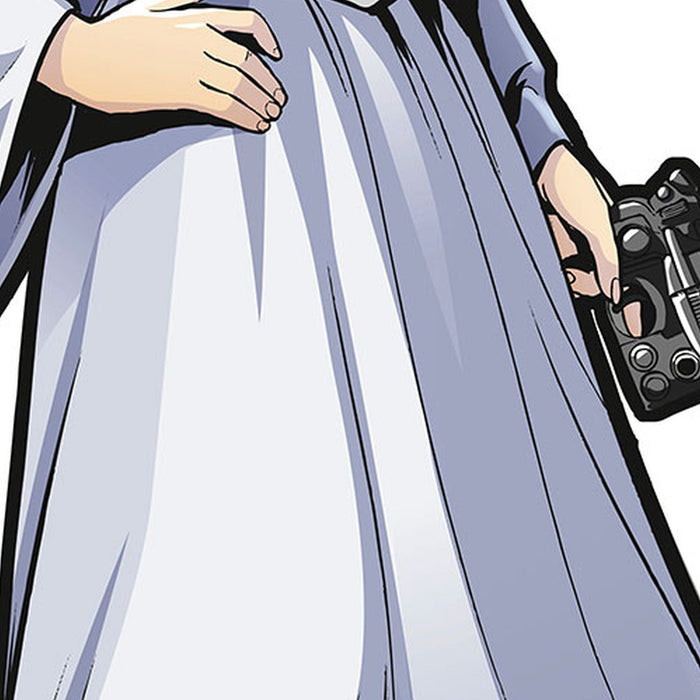 Selbstklebende Vlies Fototapete/Wandtattoo | Star Wars XXL Princess Leia | Größe 127 x 170 cm