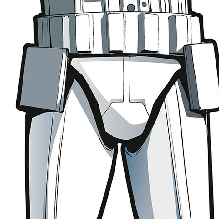 Selbstklebende Vlies Fototapete/Wandtattoo | Star Wars XXL Stormtrooper | Größe 127 x 188 cm