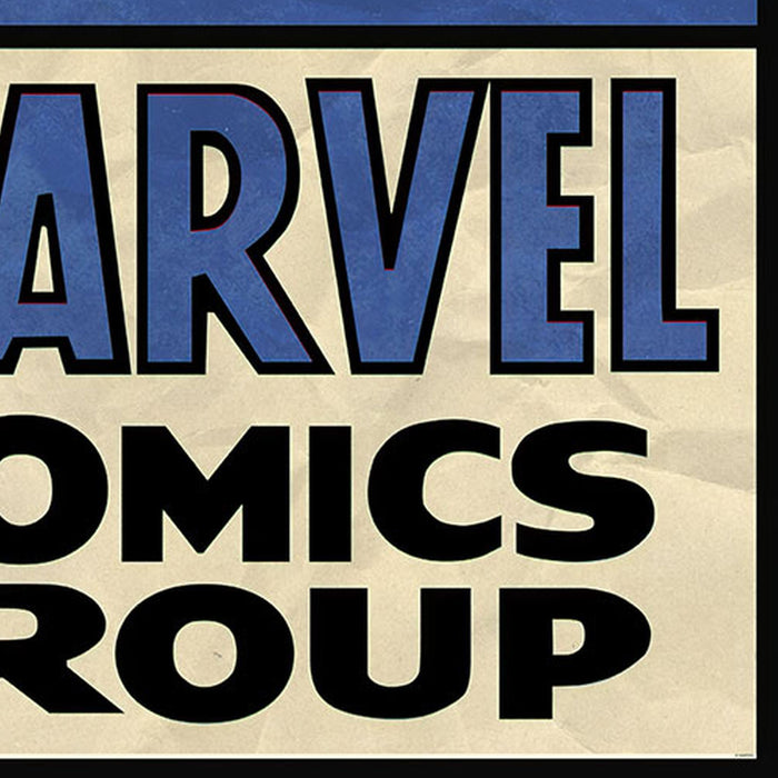 Vlies Fototapete | Thor Retro Comic Box | Größe 100 x 280 cm