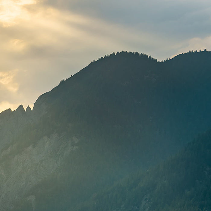 Vlies Fototapete | Gold Mountains | Größe 400 x 250 cm