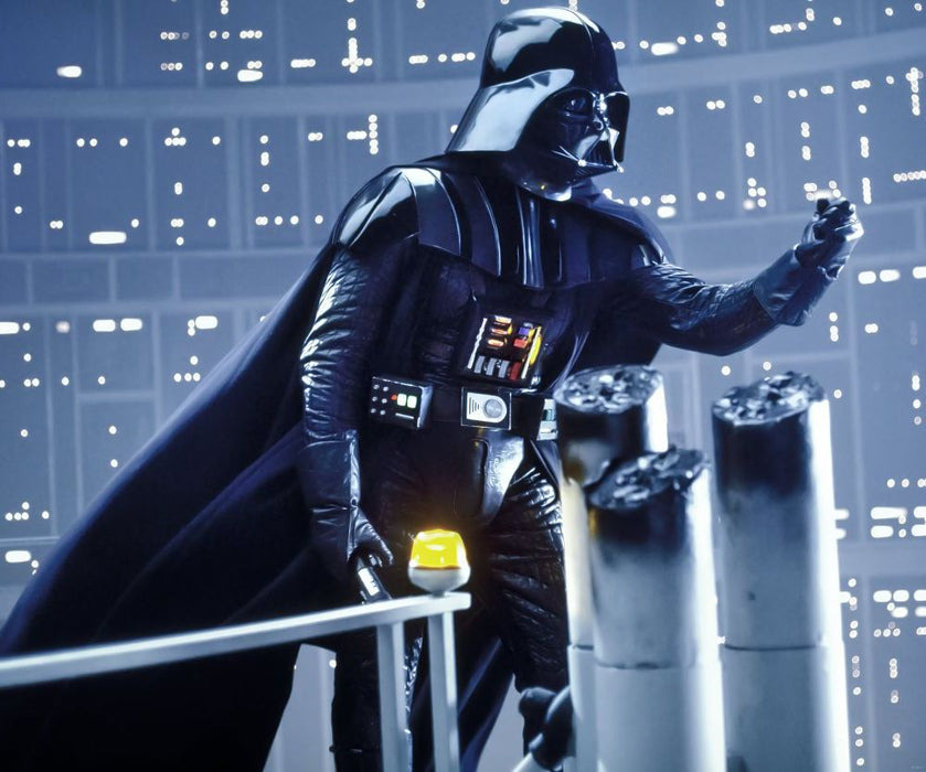 Komar | Vlies Fototapete | Star Wars Classic Vader Join the Dark Side | Größe 300 x 250 cm