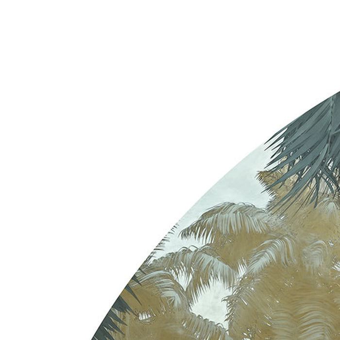 Selbstklebende Vlies Fototapete/Wandtattoo | Exotic Jungle | Größe 125 x 125 cm