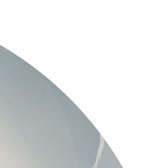 Selbstklebende Vlies Fototapete/Wandtattoo | Blue Valley | Größe 125 x 125 cm