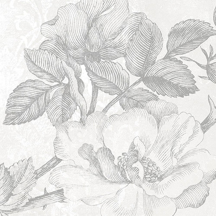 Vlies Fototapete | Baroque Grey | Größe 200 x 250 cm