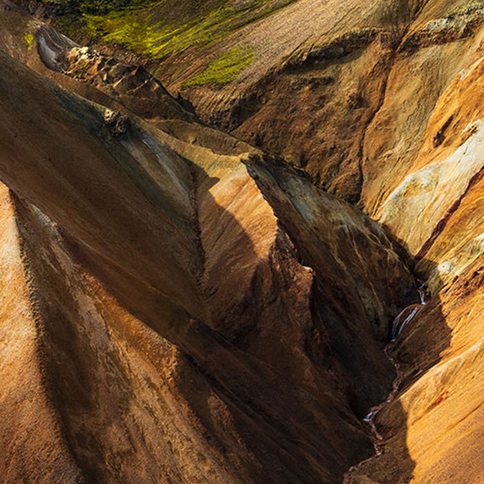 Vlies Fototapete | Shiny Mountains | Größe 400 x 250 cm