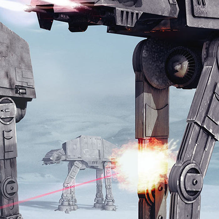 Vlies Fototapete | STAR WARS Battle of Hoth | Größe 400 x 260 cm