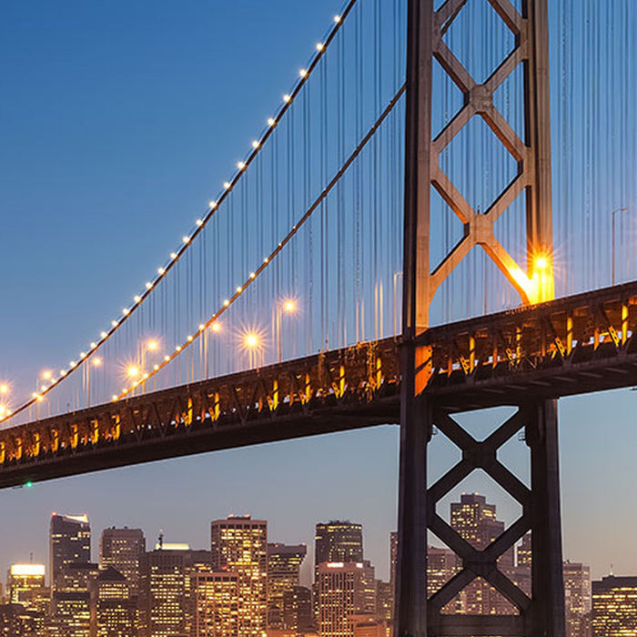 Komar | Vlies Fototapete | Spectacular San Francisco | Größe 200 x 100 cm