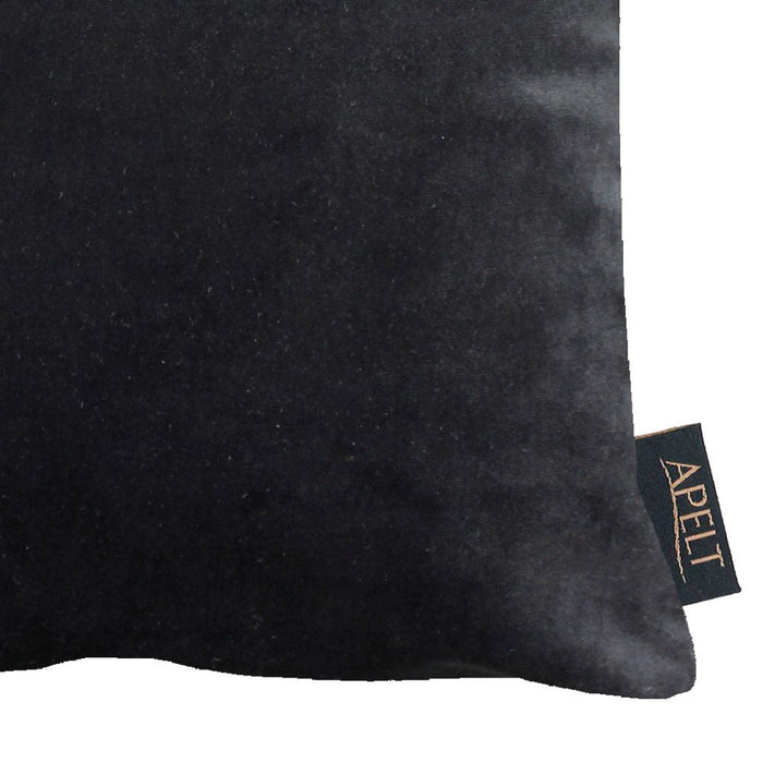 Apelt | Arte | Kissen | 58x58 | anthrazit / schwarz