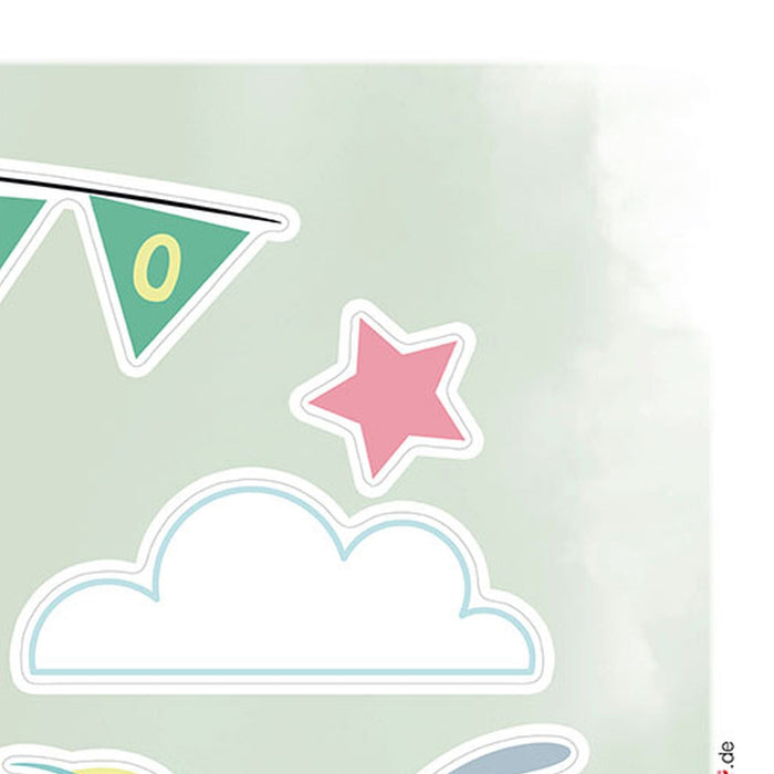 Wandtattoo | Dumbo Daydream  | Größe 50 x 70 cm