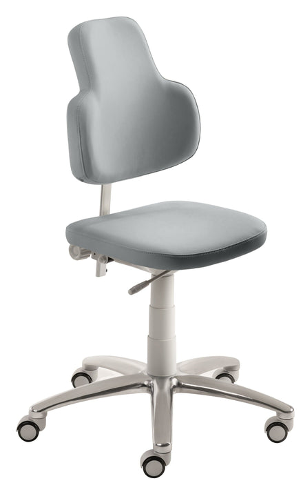 Mayer | Drehstuhl 2206 | Grau | Gestell Lichtgrau/Aluminium poliert