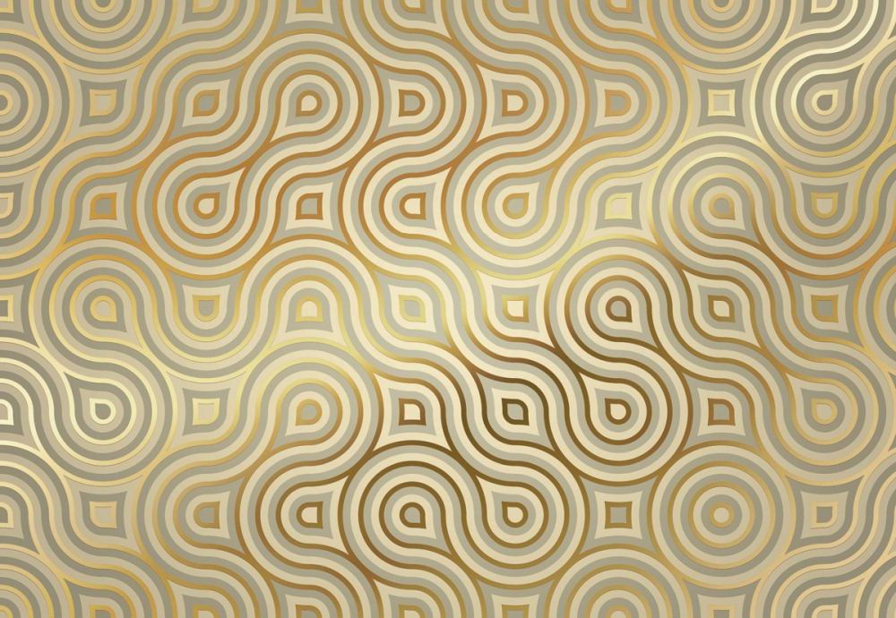 Papier Fototapete | Meander  | Größe 368 x 254 cm