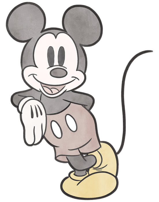 Selbstklebende Vlies Fototapete/Wandtattoo | Mickey Essential | Größe 100 x 127 cm
