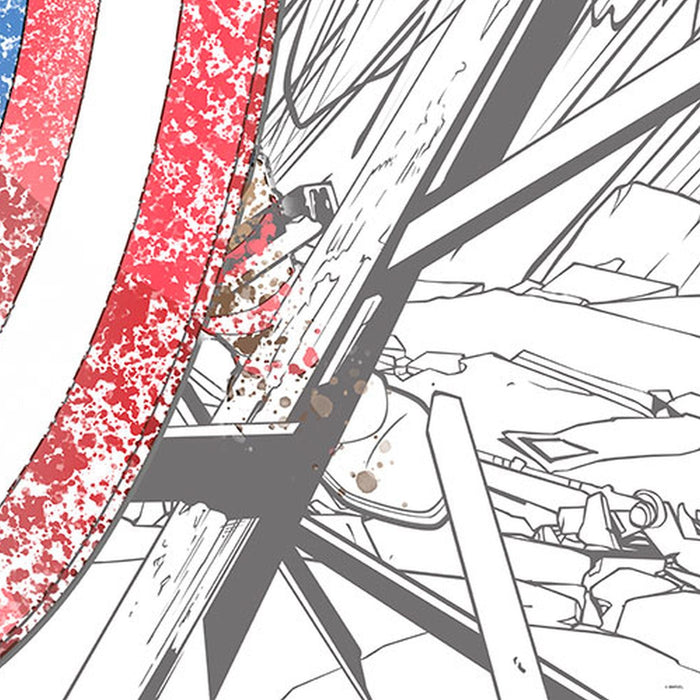 Vlies Fototapete | Avengers Attack | Größe 200 x 280 cm