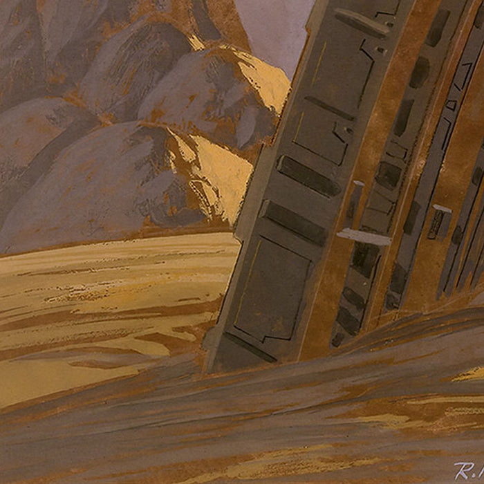 Vlies Fototapete | Star Wars Classic RMQ Tusken | Größe 500 x 250 cm