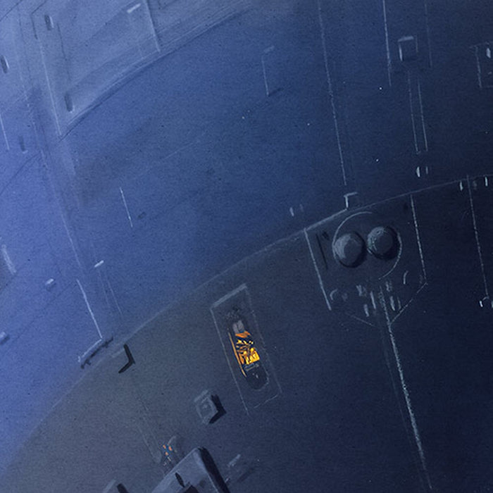 Vlies Fototapete | Star Wars Classic RMQ Death Star Assault | Größe 500 x 250 cm