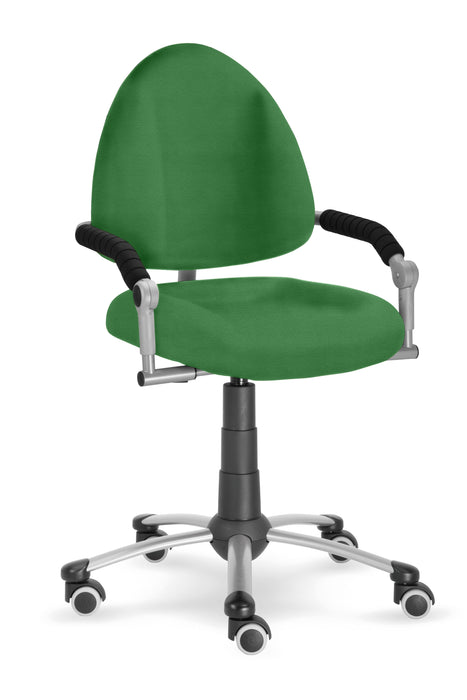 Mayer | Kinder- und Jugenddrehstuhl, 4-18 Jahre, 2436 | Grün | Gestell Perlsilber