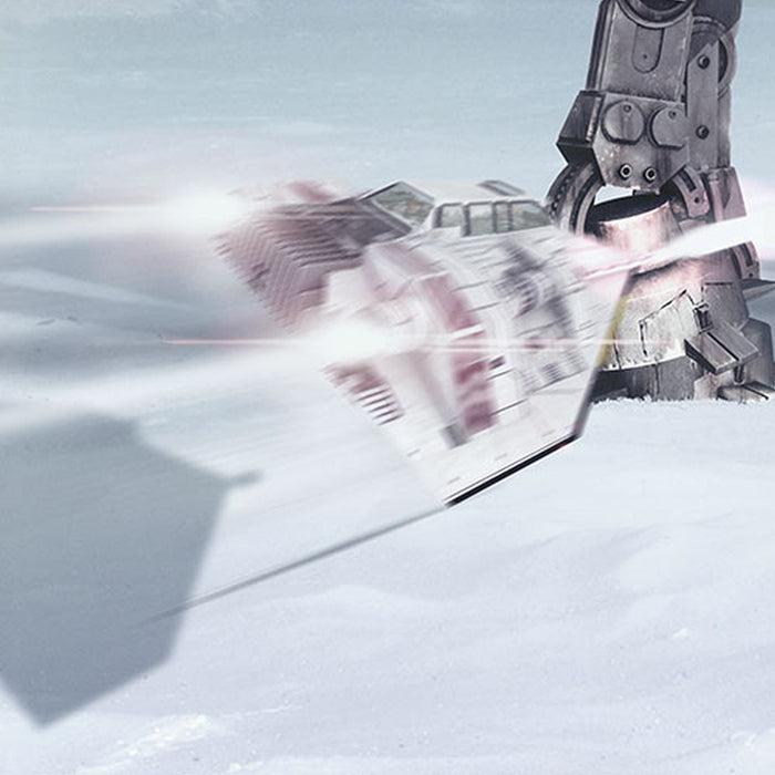 Vlies Fototapete | STAR WARS Battle of Hoth | Größe 400 x 260 cm