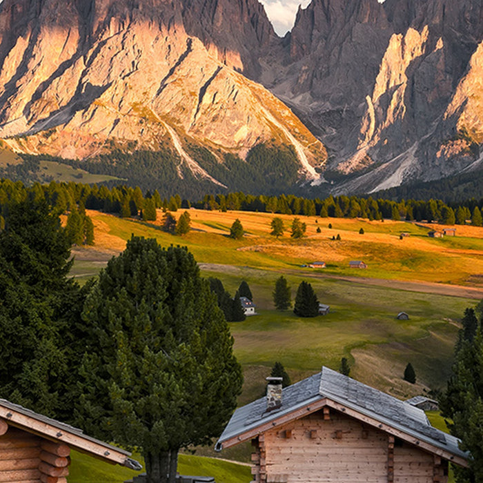 Vlies Fototapete | Dolomitentraum | Größe 450 x 280 cm