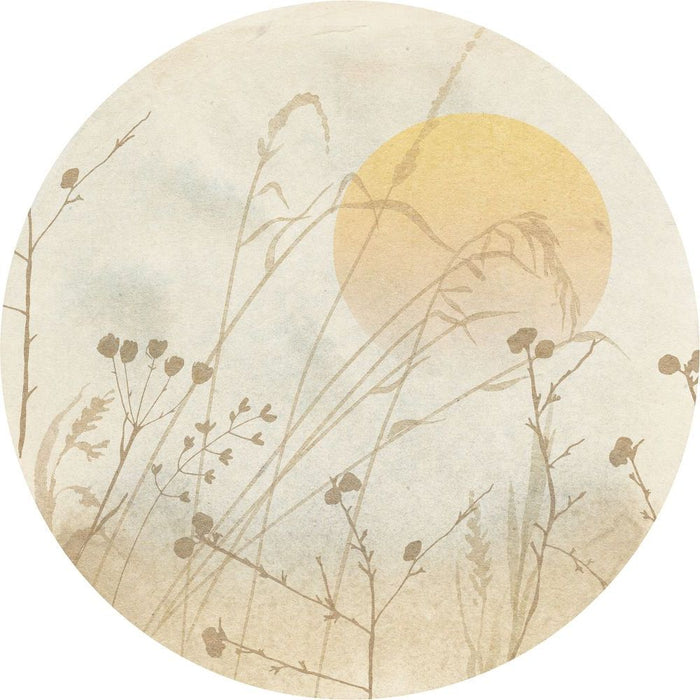 Selbstklebende Vlies Fototapete/Wandtattoo | Roseau | Größe 125 x 125 cm