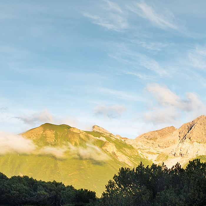 Vlies Fototapete | Allgäu Spiegel | Größe 450 x 280 cm