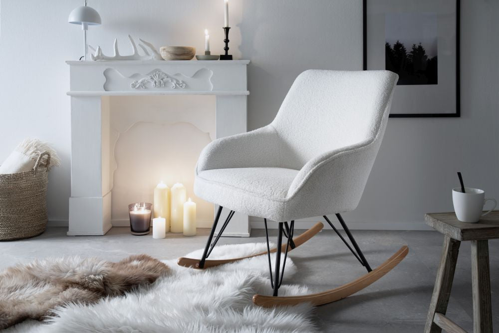 MCA | Stuhl | ORAN SCHAUKELSTUHL WX | weiss