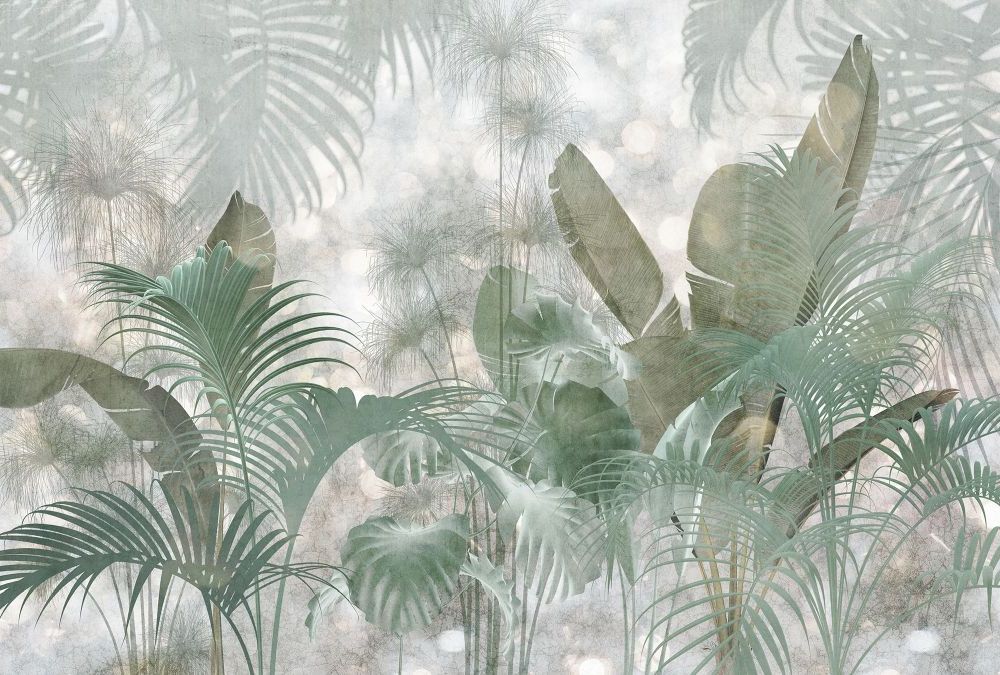 Komar | Vlies Fototapete | Paillettes Tropicales | Größe 368 x 248 cm