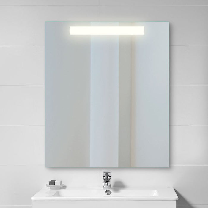 emuca Pegasus Badezimmerspiegel mit LED-Frontalbeleuchtung 60x70cm