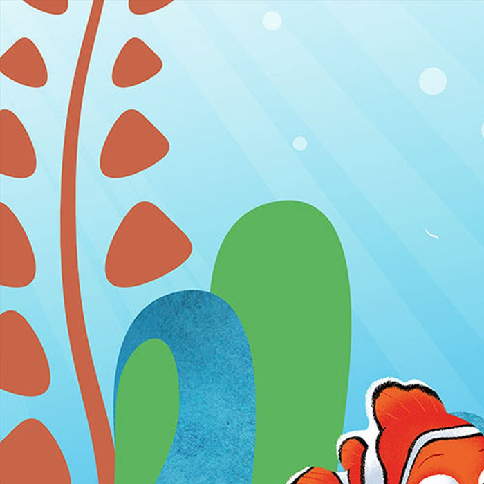 Vlies Fototapete | Finding Dory Aquarell | Größe 150 x 250 cm