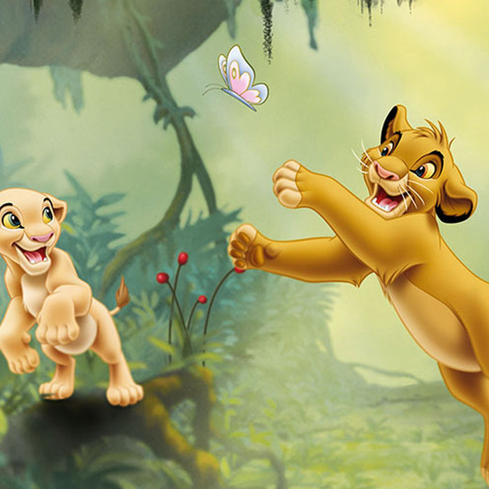 Vlies Fototapete | Lion King Hakuna Matata | Größe 350 x 280 cm