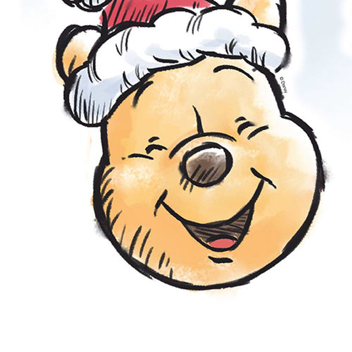 Komar | Wandtattoo | Winnie Pooh Christmas | Größe 50 x 70 cm