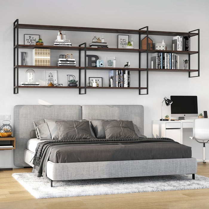 Satz Lader Regalrahmen Set, H 830mm, Stahl, Schwarz lackiert