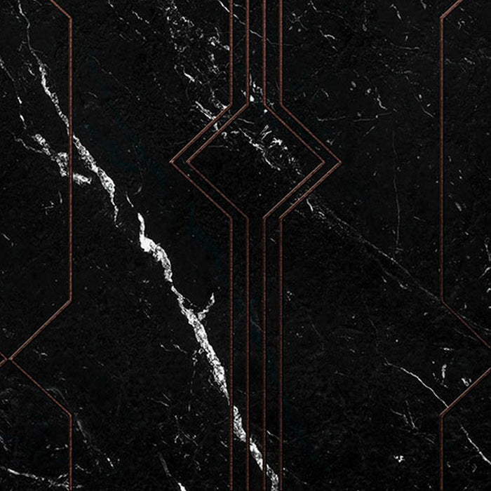 Vlies Fototapete | Marble Black | Größe 400 x 250 cm