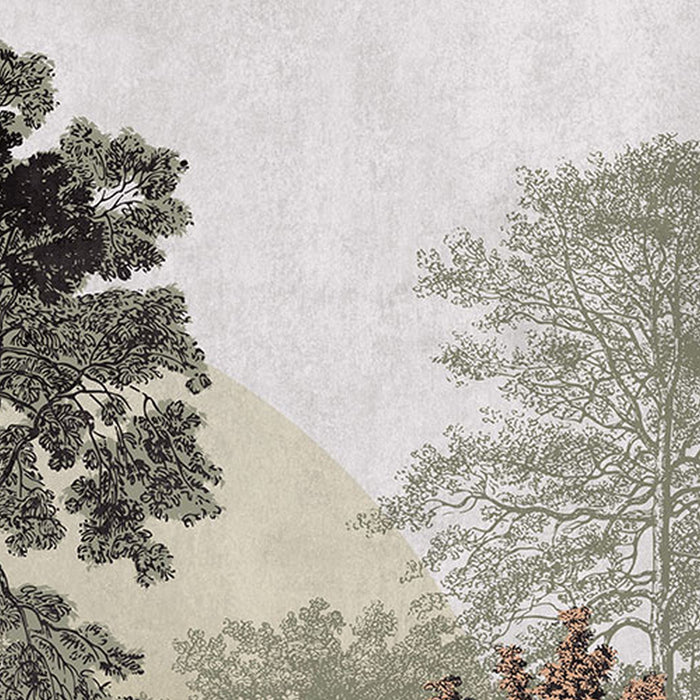 Komar | Vlies Fototapete | Bois Brumeux | Größe 400 x 250 cm