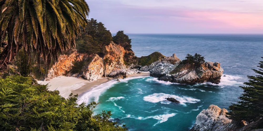 Vlies Fototapete | Paradise Falls | Größe 200 x 100 cm