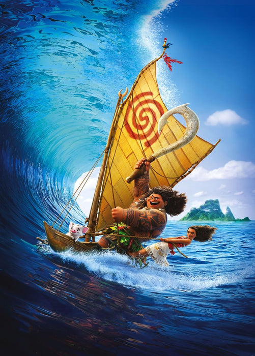 Vlies Fototapete | Moana Ride the Wave | Größe 200 x 280 cm