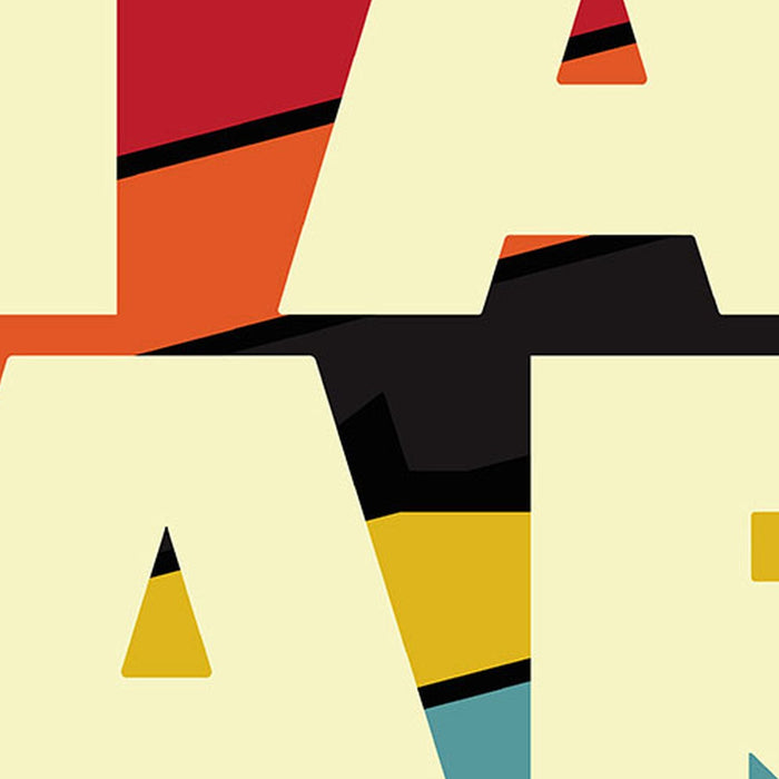 Selbstklebende Vlies Fototapete/Wandtattoo | Star Wars Typeface | Größe 125 x 125 cm