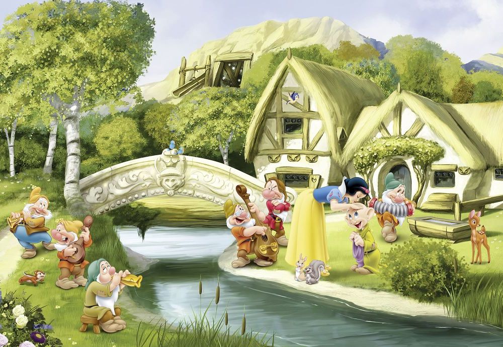 Papier Fototapete | Snowwhite | Größe 368 x 254 cm