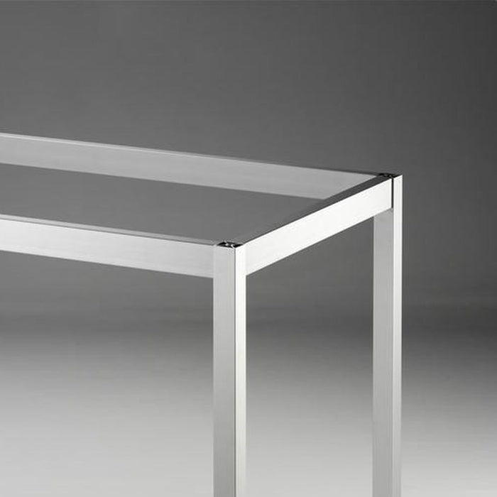 Tischgestell TG40 | Tisch | edelstahlfarbig glatt | B 710 mm | T 710 mm