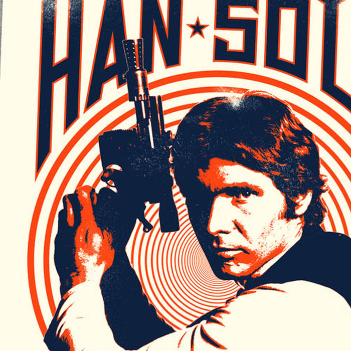 Vlies Fototapete | Star Wars Rock On Posters | Größe 120 x 200 cm