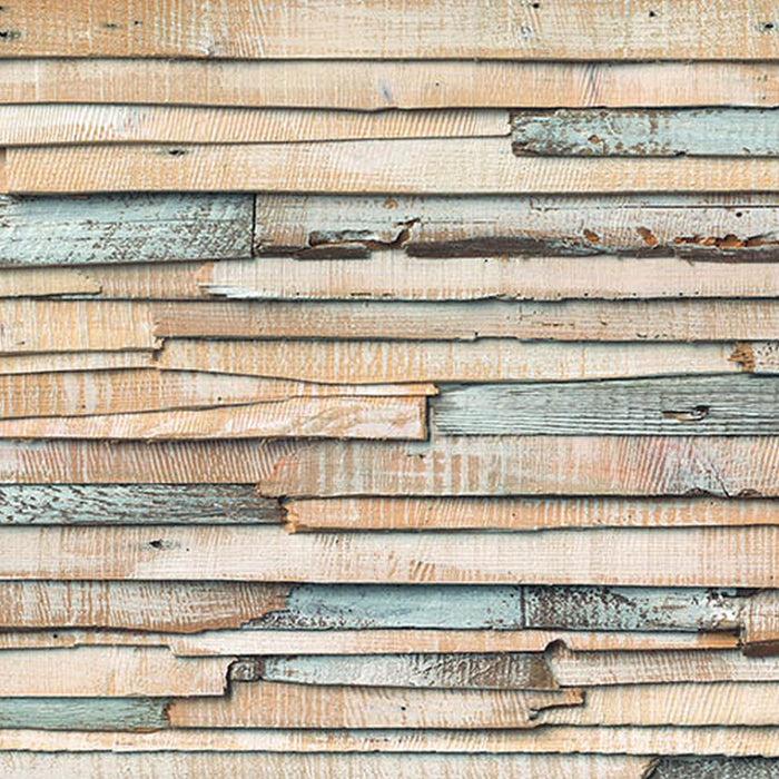 Komar | Papier Fototapete | Whitewashed Wood | Größe 368 x 254 cm