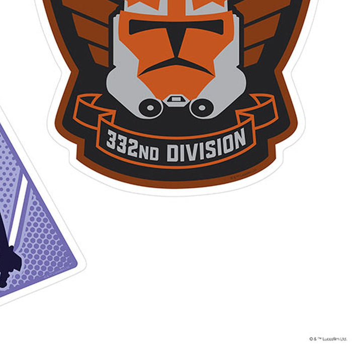 Wandtattoo | Clone Wars Badges  | Größe 100 x 70 cm