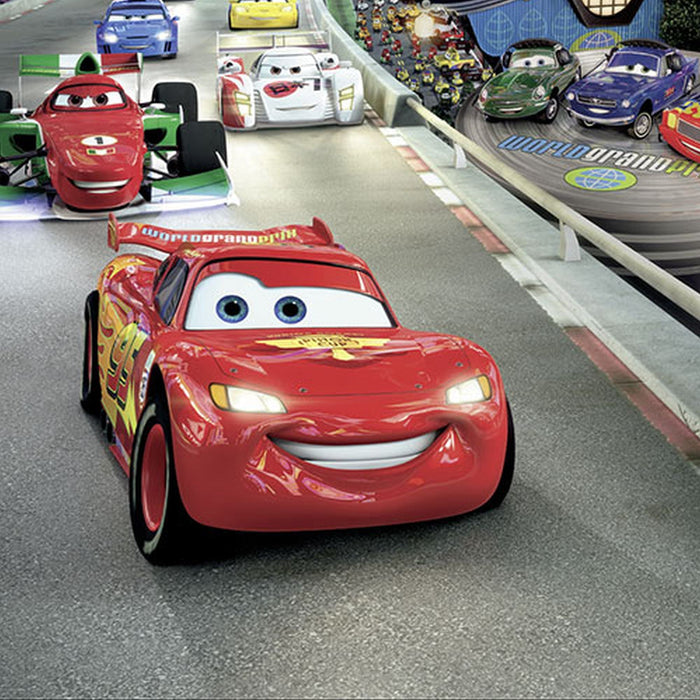 Papier Fototapete |  Cars World | Größe 368 x 254 cm