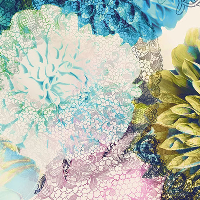 Vlies Fototapete | Frisky Flowers  | Größe 400 x 260 cm