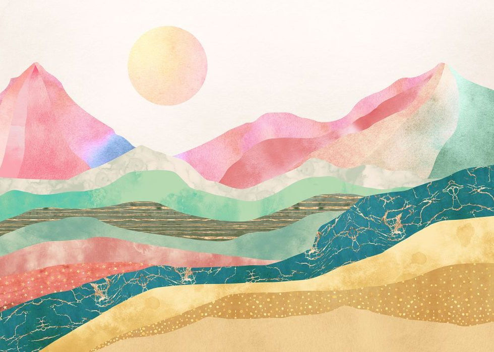 Vlies Fototapete | Holy Mountain  | Größe 350 x 250 cm