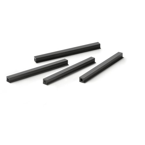 Naber | Cubo Streben Set 300 | Regalsystem | schwarz matt